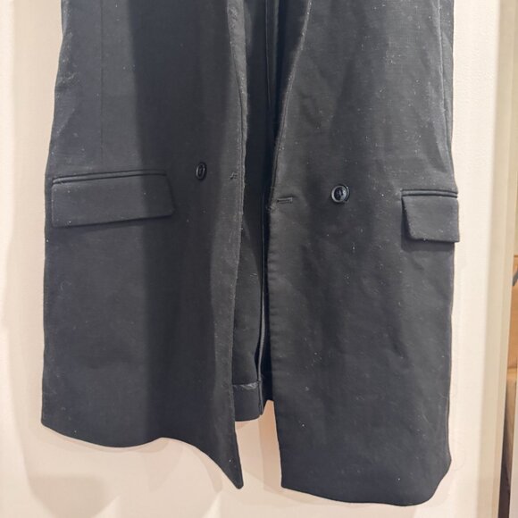 Banana Republic Long Black Vest | 8 - Picture 5 of 8